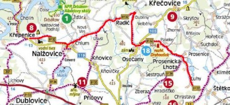 Bike Paths 8132 - 20 km