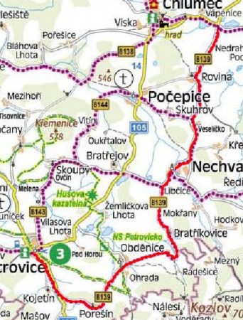 Nummer Route 8139 - 14 km
