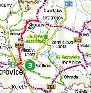 Nummer Route 8143 - 12 km